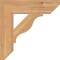 Ekena Millwork Funston Slat Smooth Bracket, Western Red Cedar, 3 1/2"W x 16"D x 16"H BKT04X16X16FST06SWR - alternate 4